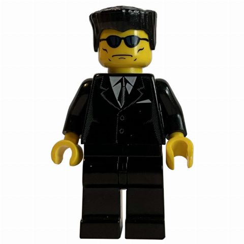 Minifigurka Man - Black Suit, Sunglasses