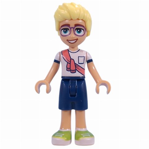 Minifigurka Olly - White Top, Dark Blue Shorts
