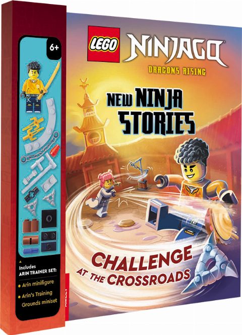 Zestaw LEGO Ninjago: Dragons Rising: New Ninja Stories: Challenge at the Crossroads (Books)
