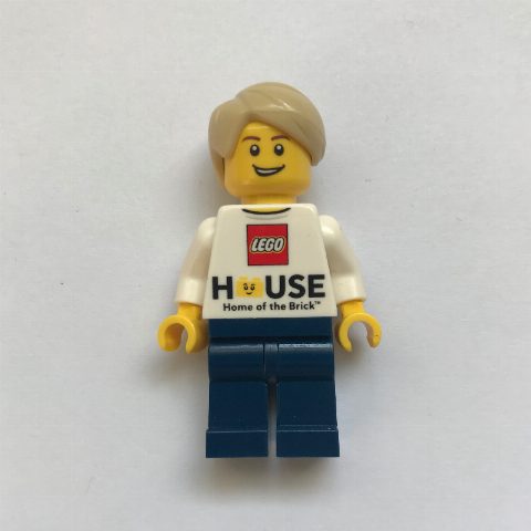 Minifigurka Man, LEGO House 'Home of the Brick'