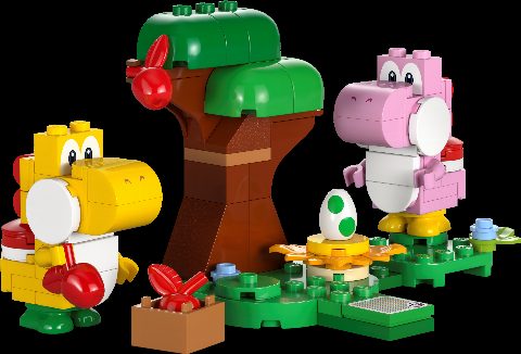 Zestaw LEGO Yoshis' Egg-cellent Forest Expansion Set (Super Mario)