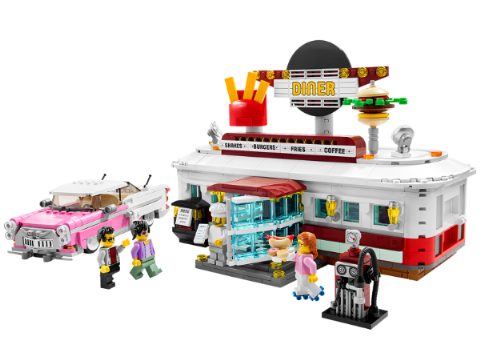Zestaw LEGO 1950s Diner (BrickLink Designer Program)