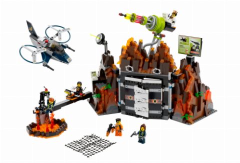 Zestaw LEGO Mission 8: Volcano Base (Agents)