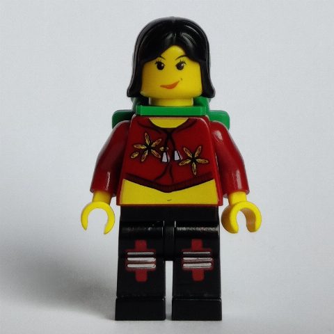Minifigurka Sky Lane with Backpack
