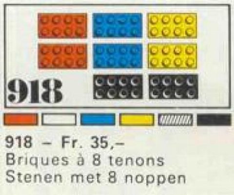 Zestaw LEGO 21 8-Stud Bricks (System)