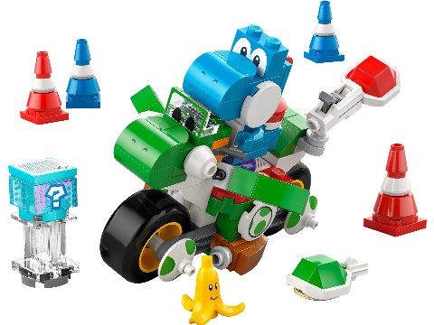 Zestaw LEGO Mario Kart - Yoshi Bike (Super Mario)