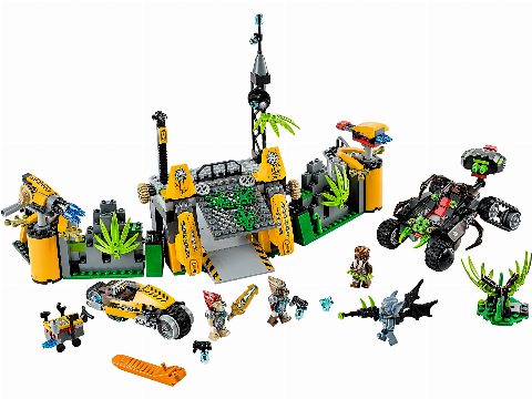 Zestaw LEGO Lavertus' Outland Base (Legends of Chima)