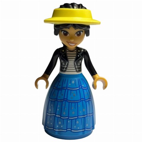 Minifigurka Liann, Black Jacket, Dark Azure Gown