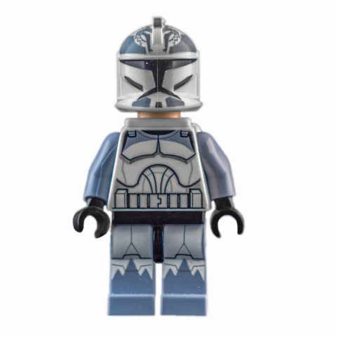Minifigurka Clone Trooper, Wolfpack, with Jet Pack and Sand Blue Arms