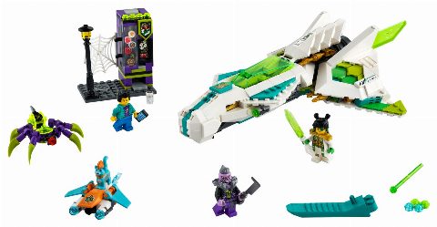 Zestaw LEGO White Dragon Horse Jet (Monkie Kid)