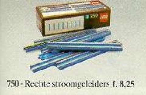 Zestaw LEGO® 8 Straight 12V Conducting Rails (Train)