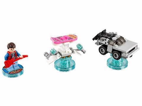 Zestaw LEGO Back to the Future Level Pack (Dimensions)