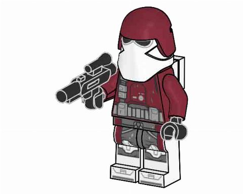 Zestaw LEGO Galactic Marine (Star Wars)