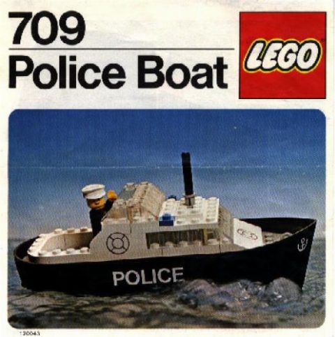 Zestaw LEGO Police Boat (Boat)