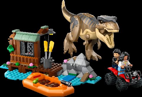 Zestaw LEGO T. rex River Escape (Jurassic World)