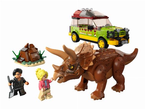 Zestaw LEGO Triceratops Research (Jurassic World)