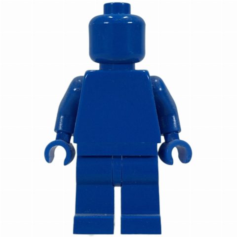 Minifigurka Monochrome Blue