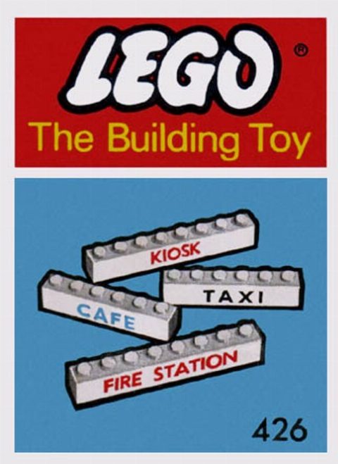 Zestaw LEGO® 7 Named Beams (The Building Toy) (System)