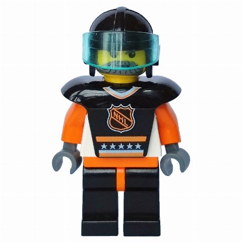 Minifigurka Hockey Player Black Vest #7