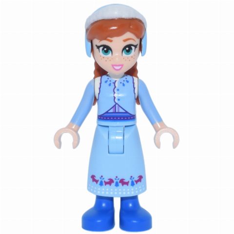 Minifigurka Anna, Bright Light Blue Hat
