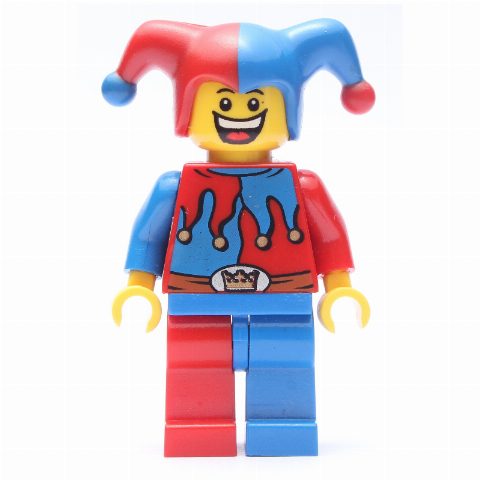 Minifigurka Jester, Red and Blue