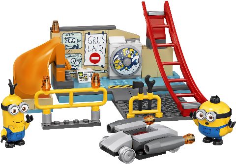 Zestaw LEGO Minions in Gru's Lab (Minions)