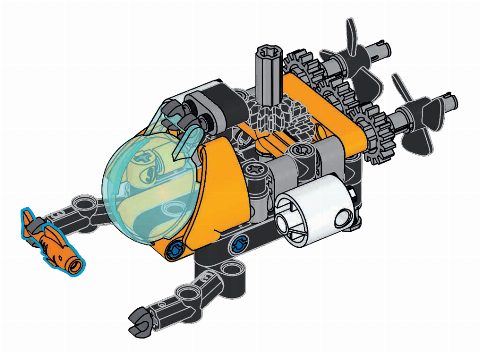 Zestaw LEGO Submarine (Technic)