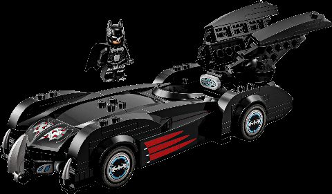 Zestaw LEGO Batman & Robin Batmobile (Super Heroes DC)