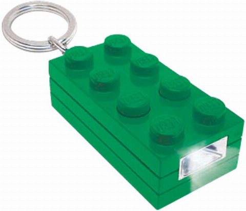 Zestaw LEGO® 2 x 4 Brick Key Light (Green) (Gear)